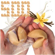 Pieczywo chrupkie - Ciasteczka z Wróżbą Uniwersalne 500 sztuk Podziękowania dla Gości Waniliowe - miniaturka - grafika 1