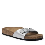 Klapki i japonki damskie - Birkenstock Klapki Madrid Bs 0040413 Silver - miniaturka - grafika 1