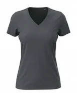 Koszulki i topy damskie - Koszulka damska T-shirt damski Stedman V-neck ST2700 Slate Grey S - miniaturka - grafika 1