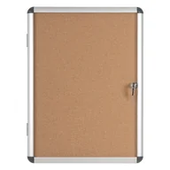 Gabloty - Bi-Office Gablota z korkową powierzchnią, 500x674 mm VT610101150-002 - miniaturka - grafika 1