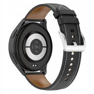 Akcesoria do smartwatchy - Pasek Bizon Strap Watch Casual 22 mm do  Xiaomi Watch 2/Watch S3 47 mm, czarny - miniaturka - grafika 1