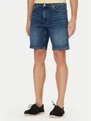 Spodenki męskie - Tommy Hilfiger Szorty jeansowe Denton MW0MW42558 Granatowy Straight Leg - miniaturka - grafika 1