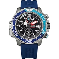 Moda i Uroda OUTLET - Citizen Męski chronograf Eco-Drive zegarek na rękę Promaster Marine, niebieski, pasek - miniaturka - grafika 1