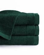 Ręczniki - Detexpol Ręcznik bawełniany Vito 100x150 frotte zielony ciemny 550 g/m2 MKO-2310248 - miniaturka - grafika 1