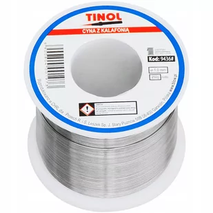 Cyna spoiwo lutownicze z topnikiem 0,5kg 500g 1mm - Lutownice - miniaturka - grafika 1