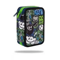 Piórniki - Piórnik 3-komorowy z wyposażeniem Coolpack Jumper 3 Monster Team - miniaturka - grafika 1
