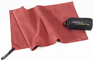 Cocoon Ręcznik szybkoschnący MICROFIBER TOWEL ULTRALIGHT kolor czerwony - Akcesoria turystyczne - miniaturka - grafika 2