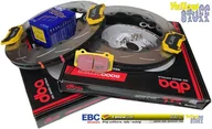 Tarcze hamulcowe - Tylne klocki EBC YellowStuff + tarcze hamulcowe DBA Chevrolet Corvette Z06 Grand Sport 2015-2019 J56 - miniaturka - grafika 1