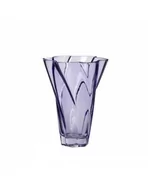 Wazony i flakony - Hubsch Wazon 18 cm fioletowy szklany 661209 - miniaturka - grafika 1