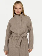 Płaszcze damskie - ONLY Płaszcz przejściowy Emma 15234634 Beżowy Regular Fit - miniaturka - grafika 1