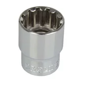 Klucze i nasadki - Proline Nasadka 1/2 Spline M10 38 mm CrV 18502 PX18502 - miniaturka - grafika 1