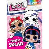Kolorowanki, wyklejanki - L.O.L Surprise! Dodaj kolorów Niezły skład Nowa - miniaturka - grafika 1
