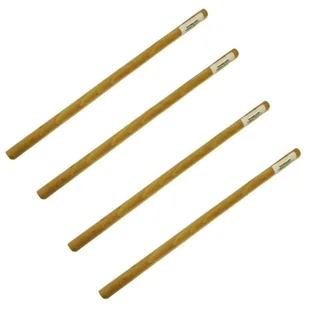 4 gładkie drewniane szpilki do tkania ścian 30 cm Ø 12 mm - Zabawki kreatywne - miniaturka - grafika 1