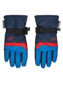 Rękawice narciarskie - 4F Rękawice narciarskie 4FJWAW24AFGLM129 Niebieski - miniaturka - grafika 1