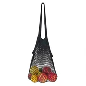 Torby i wózki na zakupy - Tadar Torba Na Zakupy Bawełniana Eco Paryżanka Czarna 44 X 41 Cm W120h - miniaturka - grafika 1