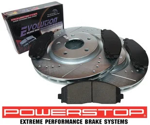 Przednie klocki + WIERCONE tarcze hamulcowe 330mm POWERSTOP RAM Cargo Van 2012- - Tarcze hamulcowe - miniaturka - grafika 3