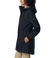 Kurtki damskie - Kurtka wodoodporna damska Columbia SPLASH SIDE II czarna 2116421010 - miniaturka - grafika 1