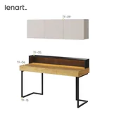 Szafy i szafki dla dzieci - Biurko z zabudową do pokoju młodzieżowego Teen Flex 9 - miniaturka - grafika 1