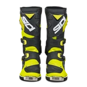 Buty motocyklowe - Buty Sidi Flame Dziecięce Czarny/Fluorescencyjny żółty37 - miniaturka - grafika 1