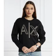 Bluzy damskie - Armani Exchange Bluza | Regular Fit - miniaturka - grafika 1