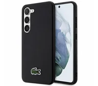 Etui i futerały do telefonów - Lacoste LCHCS23SPVCK Hardcase Iconic Petit Pique do Samsung Galaxy S23 Czarny - miniaturka - grafika 1