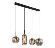 Lampy sufitowe - Globo 15549-4H - Żyrandol na lince MATT 4xE27/40W/230V - miniaturka - grafika 1