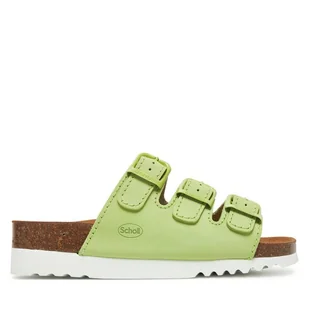 Klapki Scholl MF23012 Zielony - Klapki i japonki damskie - miniaturka - grafika 1