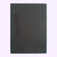 Teczki i skoroszyty - Teczka A4 z gumką błyszcząca czarna - Ziemia Obiecana - miniaturka - grafika 1