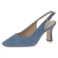 Czółenka - CAPRICE Damskie czółenka 9-9-29609-20, Blue Suede, 40 EU - miniaturka - grafika 1