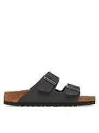 Klapki i japonki damskie - Birkenstock Klapki Arizona 1029162 Brązowy - miniaturka - grafika 1