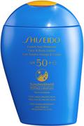 Balsamy i kremy do opalania - Shiseido Sun 50+ Expert Sun Protector Face & Body Lotion (150ml) - miniaturka - grafika 1