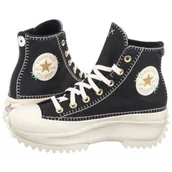 Trampki damskie - Trampki Run Star Hike Hi Black/Egret/Gold A08733C (CO694-a) Converse - miniaturka - grafika 1