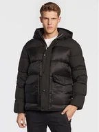 Kurtki męskie - Tommy Hilfiger Kurtka zimowa MW0MW28723 Czarny Regular Fit - miniaturka - grafika 1
