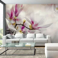Fototapety - Fototapeta - Subtelne magnolie - trzeci wariant (rozmiar 100x70) - miniaturka - grafika 1