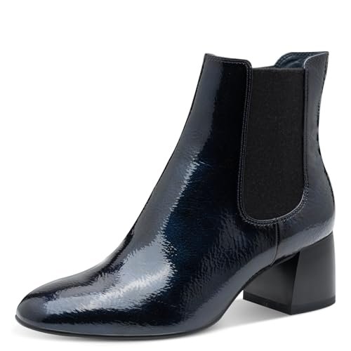 Tamaris Damen Chelsea 1-25327-45, damskie kozaki, granatowe, 41 EU, granatowy, 41 EU