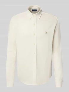 Koszula casualowa o kroju regular fit z kołnierzykiem typu button down - Koszule męskie - miniaturka - grafika 1