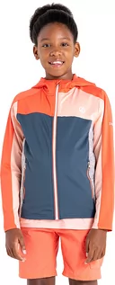 Kurtki i płaszcze dla dziewczynek - Dare 2b Thriving Core Stretch Jacket Kids, pomarańczowy/szary 15-16Y | 176 2023 Bluzy z kapturem - grafika 1