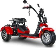 Skutery - Bili Bike Skuter elektryczny BILI COCO TRÓJKOŁOWY HM czerwony - miniaturka - grafika 1