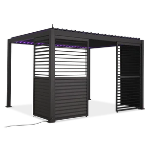 Panel do pergoli PREMIUM 4m anthracite, regulowany - GUTROOF - Kratki i pergole - miniaturka - grafika 1