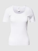 Koszulki i topy damskie - T-shirt z okrągłym dekoltem model ‘LUXURY’ - miniaturka - grafika 1