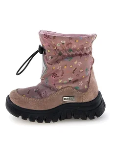 Naturino Kozaki zimowe w kolorze szaroróżowym - Kozaki damskie - miniaturka - grafika 1