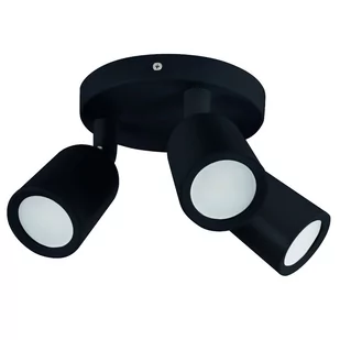 Regulowana lampa sufitowa BOGNA 03987 Ideus tuby do salonu czarne - Lampy sufitowe - miniaturka - grafika 1