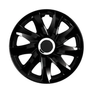 Kołpaki samochodowe - NRM Kołpak 16" DRIFT CZARNY LAKIER wciskany KO064 4 sztuki - miniaturka - grafika 1