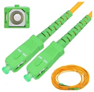 Patchcordy - Extralink SC/APC-SC/APC Jednomodowy, Simplex, G.657A1, 3mm, 0,5m EX.8529 - miniaturka - grafika 1