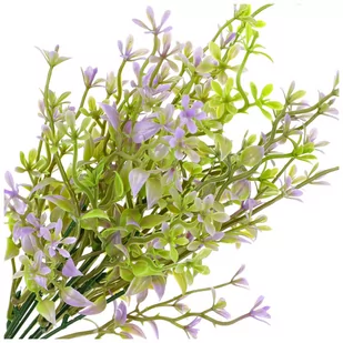 Kwiaty Sztuczne Kwiatuszki Wiosenne Gałązka Dekoracyjna Bukiet Do Wazonu - Sztuczne kwiaty - miniaturka - grafika 1