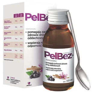 Aflofarm Pelbez+ płyn 120 ml - Przeziębienie i grypa Aflofarm Pelbez+ płyn 120 ml - Przeziębienie i grypa - miniaturka - grafika 1