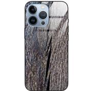 Etui i futerały do telefonów - Etui drewniane iPhone 13 Pro Old Fashion Wood Blue Gray Forestzone Glass - miniaturka - grafika 1