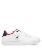 Buty dla chłopców - Beverly Hills Polo Club Sneakersy V12-762(IV)CH Biały - miniaturka - grafika 1