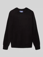 Swetry dla chłopców - Sweter o kroju relaxed fit z efektem dzianiny model ‘Kaito’ - miniaturka - grafika 1