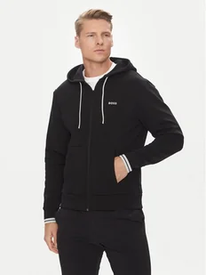 BOSS Bluza Fz Zone 50542974 Czarny Regular Fit - Bluzy męskie - miniaturka - grafika 1